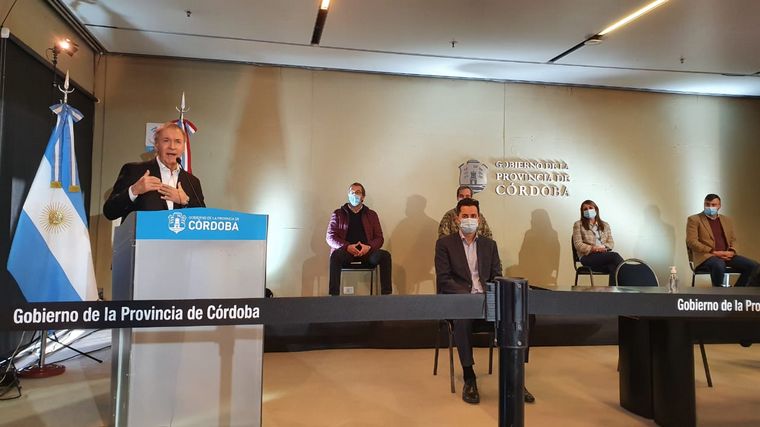 Juan Schiaretti, gobernador de Córdoba.