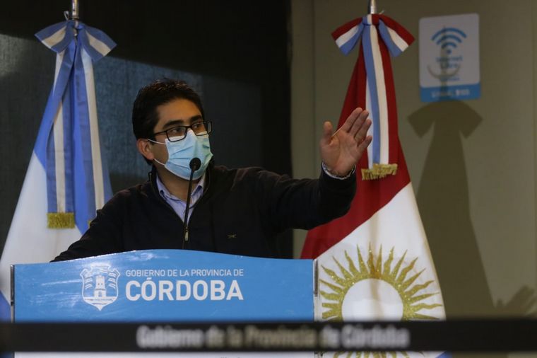 Diego Cardozo, ministro de Salud de Córdoba.