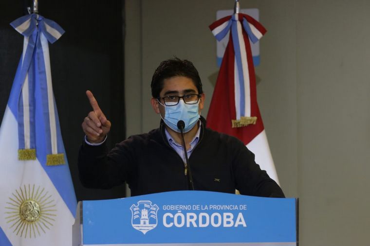 FOTO: Diego Cardozo, ministro de Salud de Córdoba.