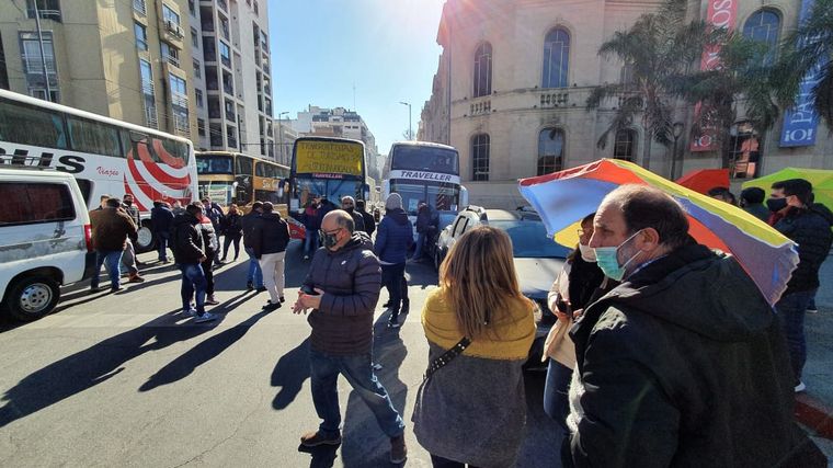 Marcha de transportistas
