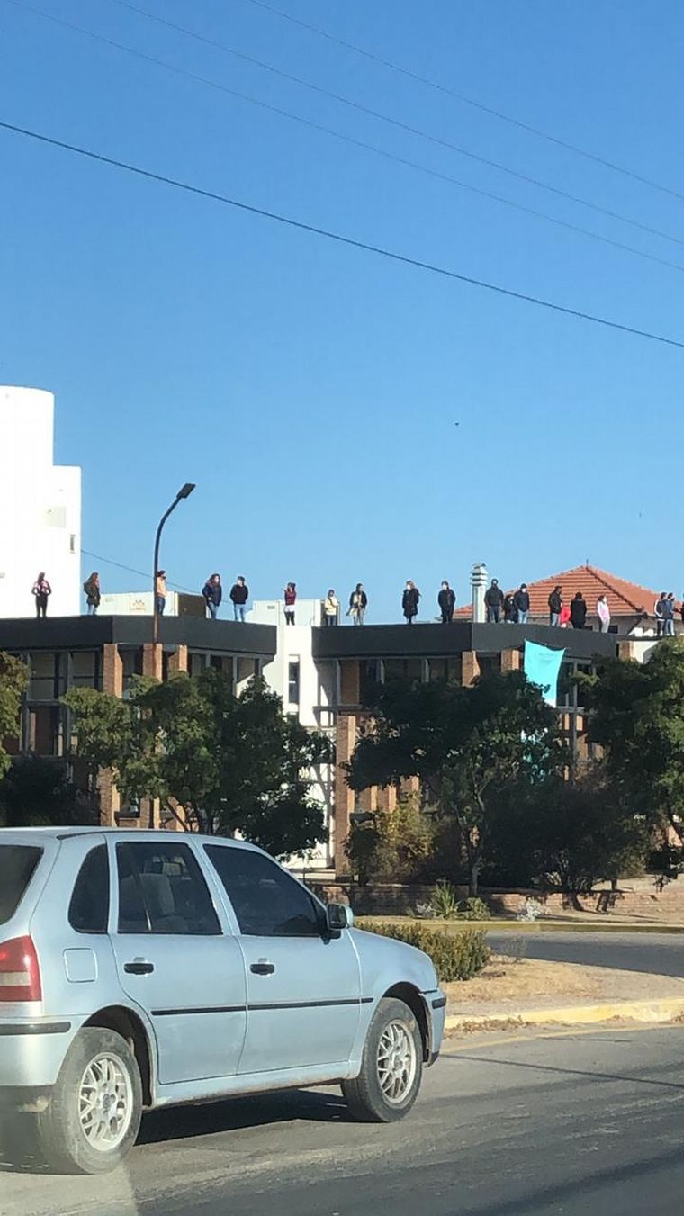 Manifestaciones en Villa Dolores
