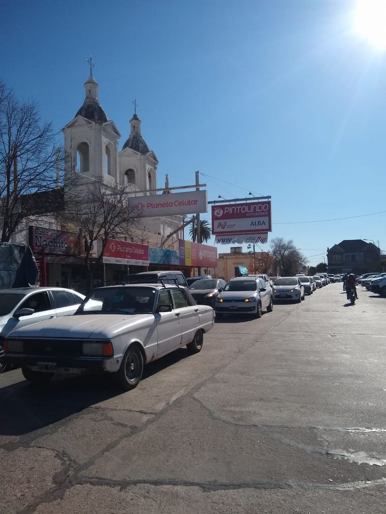 Manifestaciones en Villa Dolores