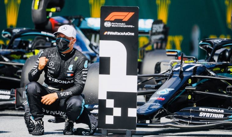 Valtteri Bottas se quedó con el '1' en la primera Qualy de la F1 2020