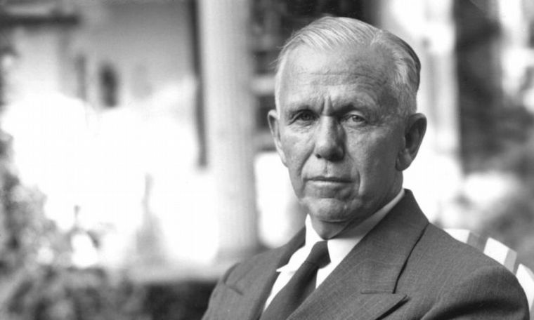 George Marshall -Sec. de Estado, EE.UU.- creó el programa para la reconstrucción