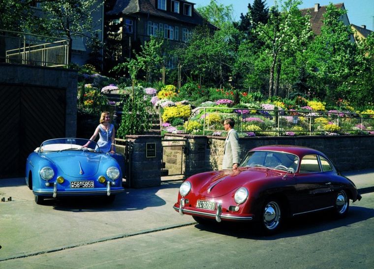Con la base del "auto del pueblo", el 356 se convertía en un símbolo de 'status'