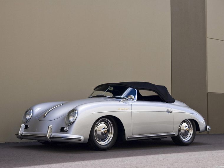 El 356 'Speedster' sucedió al "Roadster" y fue primero a los EE.UU.