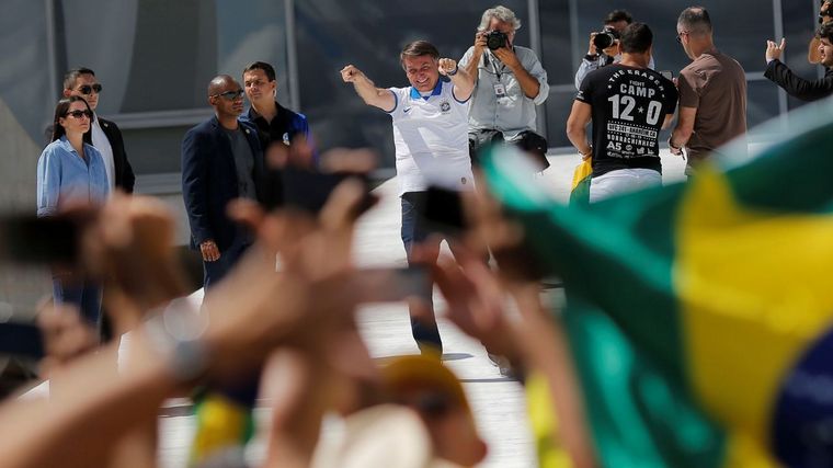 Jair Bolsonaro, presidente de Brasil.