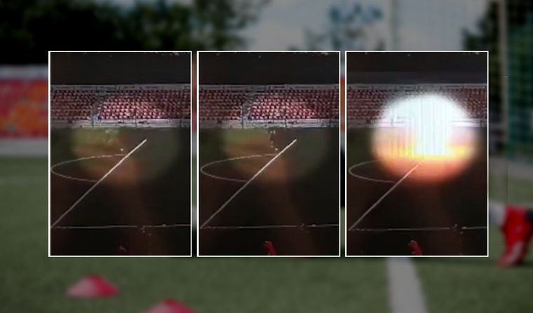 Un rayo cayó sobre un jugador ruso de fútbol 