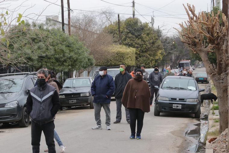 Testeos en barrio La Madrid