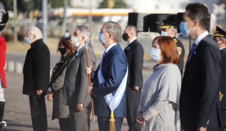 Schiaretti encabezó el acto en el Centro Cívico.