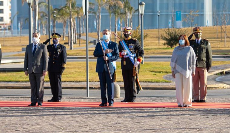 Schiaretti encabezó el acto en el Centro Cívico.