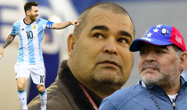 Chilavert habló de Messi y de Maradona.