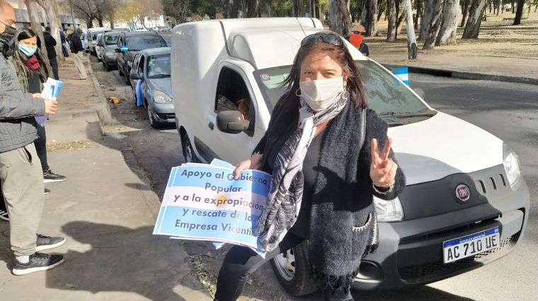 FOTO: Caravana a favor del Gobierno nacional en Córdoba