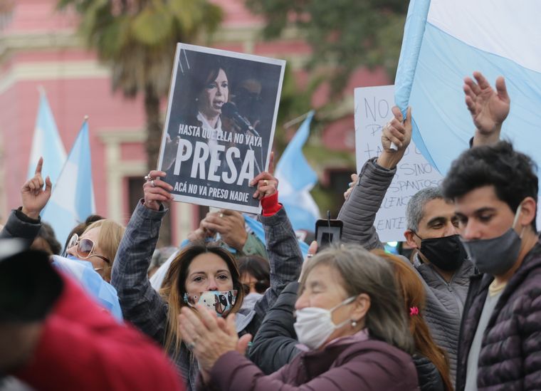 Marchas en todo el país en contra del Gobierno de Alberto Fernández.