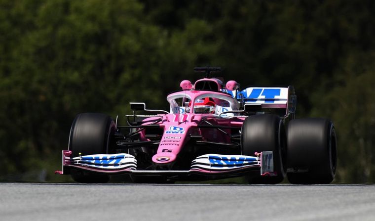 Checo Pérez confirma que el Racing Point es el auto más veloz, después del Mercedes