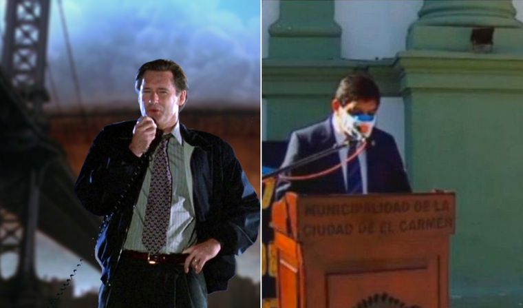 ¿El intendente copió un discurso de una película?