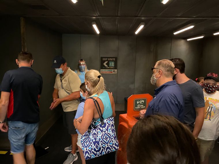 El parque Disney reabrió sus puertas en plena pandemia (FOTO: Tw @WDWNT)  