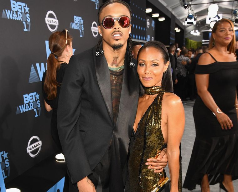 Will Smith y Jada hablaron del romance con el rapero August Alsina.