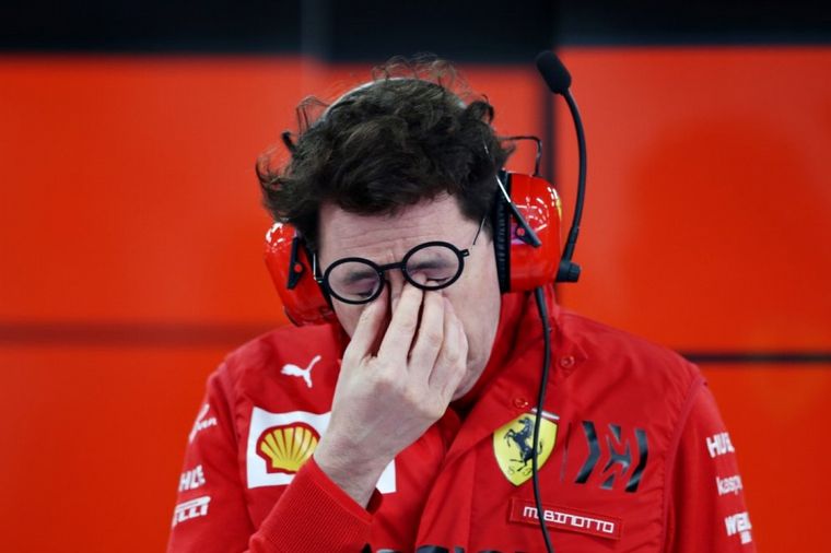 Mattia Binotto: "No es lo suficientemente bueno para Ferrari"