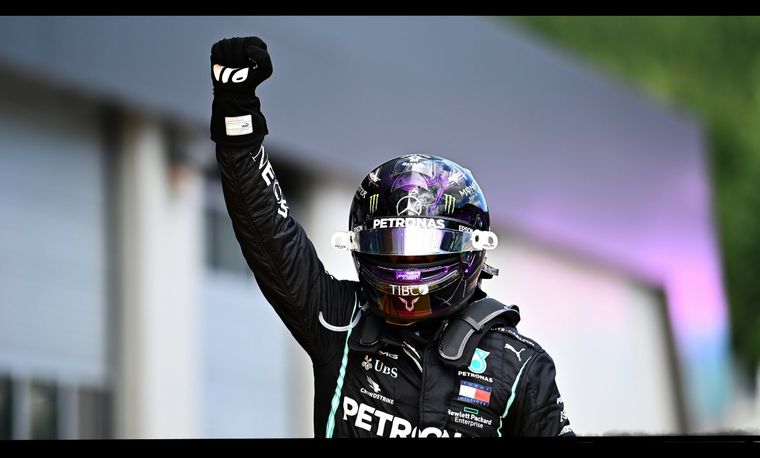 La fortaleza de un campeón que hoy salió a mostrar todo su poder