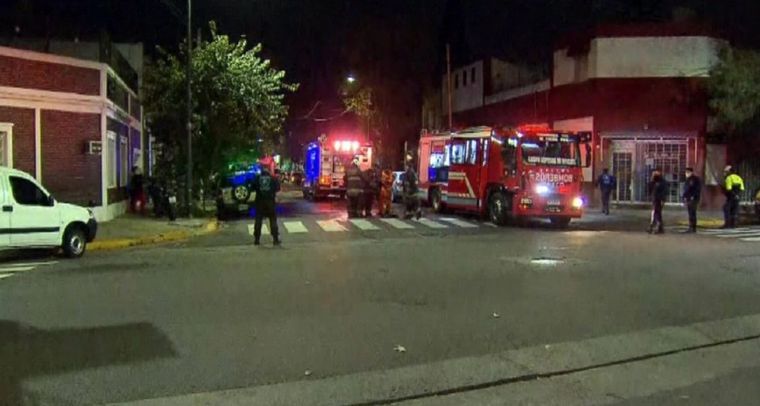 Incendio en un geriátrico de Floresta.