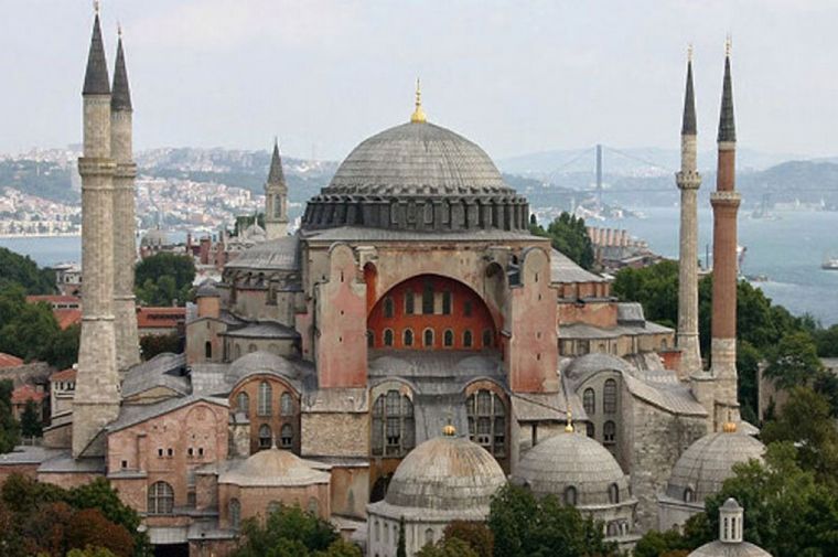 Santa Sofía, patrimonio mundial de la Unesco en Turquía.