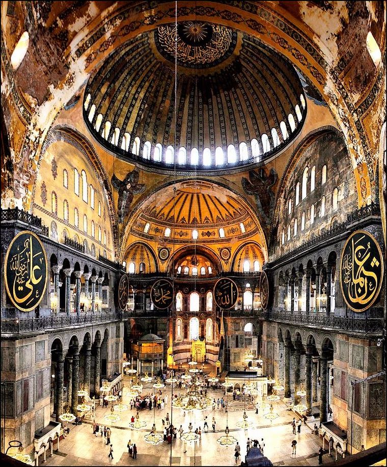 Santa Sofía, patrimonio mundial de la Unesco en Turquía.