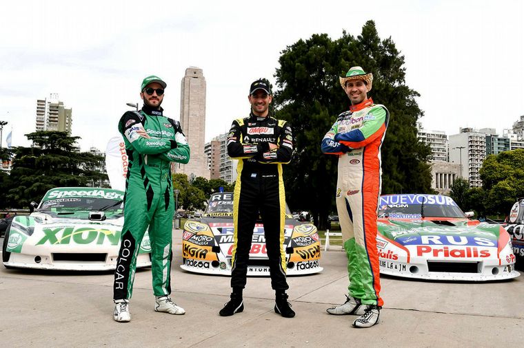 Canapino, Ardusso, Castellano y sus autos en Rosario. Se repite la foto en breve?