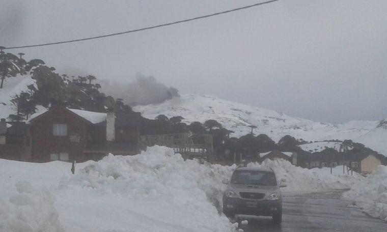 Alerta por la actividad en el volcán Copahue