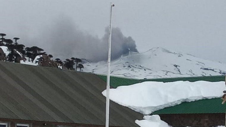 Alerta por la actividad en el volcán Copahue