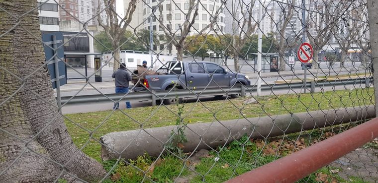 Robaron una escultura de Carlos Regazzoni.