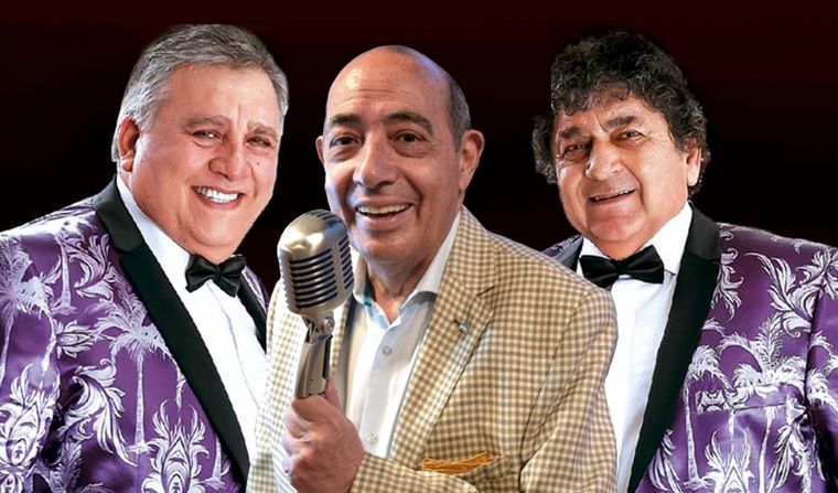 Mario recibió el saludo de Los Palmeras