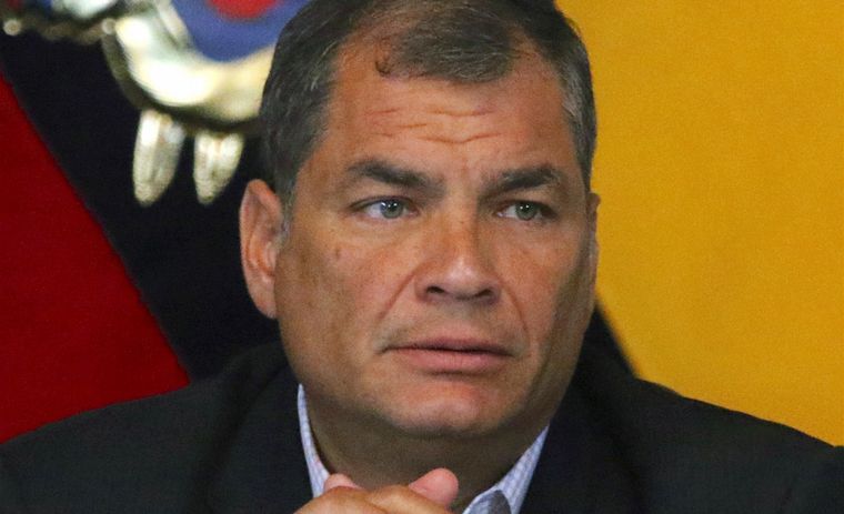 Rafael Correa, ex presidente de Ecuador.