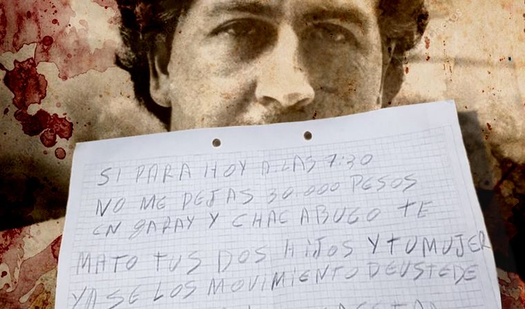 Amenazaban con una frase célebre de Pablo Escobar - Noticias - Cadena 3  Argentina