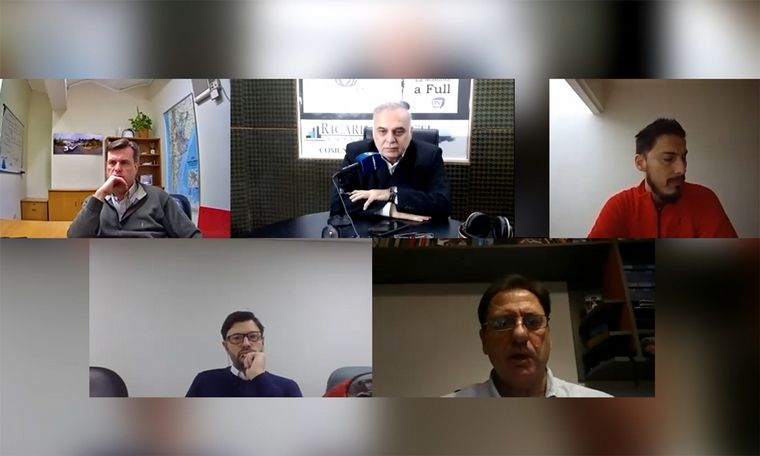 VIDEO: Zaragosí, Tron, Borri y Cuffia en diálogo con Ricardo Agusti.