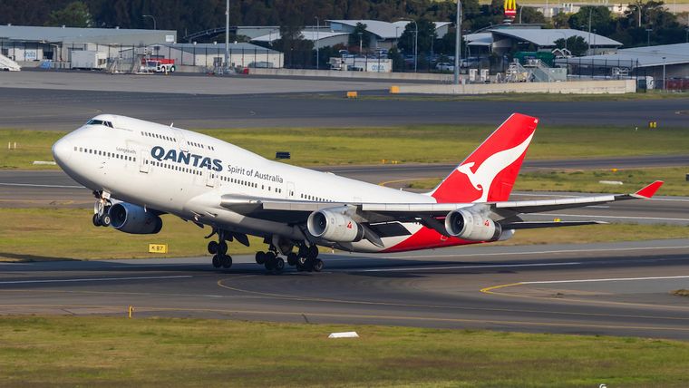 Boeing 747 de Qantas