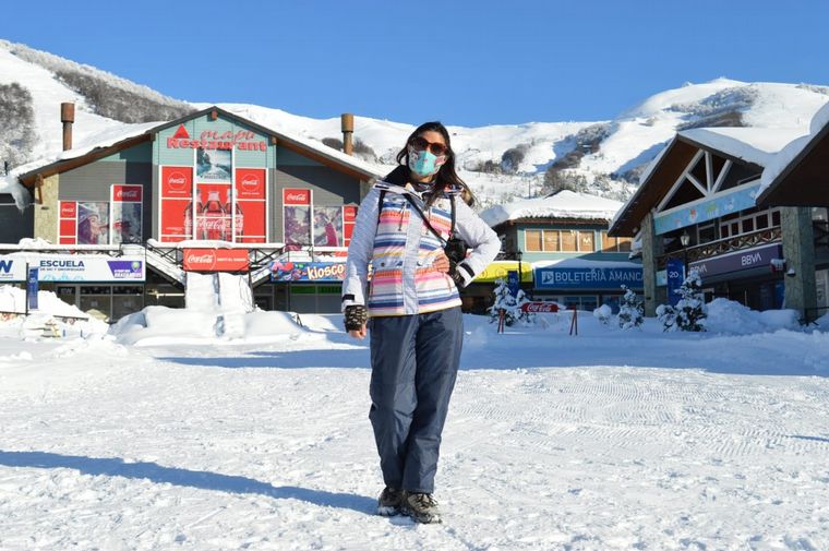 FOTO: Comenzó la temporada de esquí en el Cerro Catedral de Bariloche.