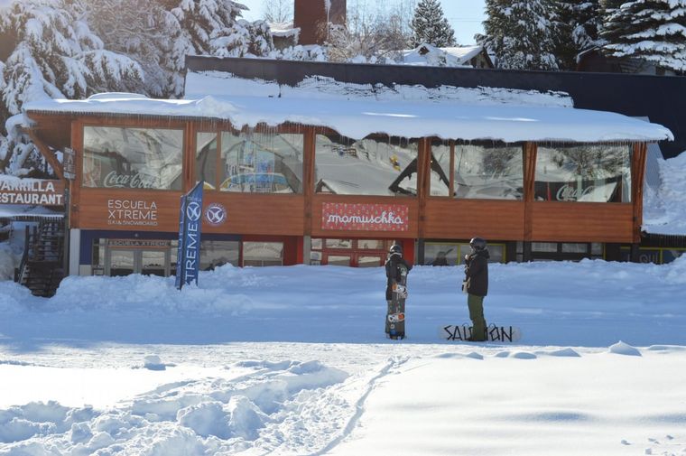 Comenzó la temporada de esquí en el Cerro Catedral de Bariloche.