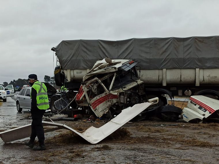 Grave accidente en la autopista Rosario - Santa Fe