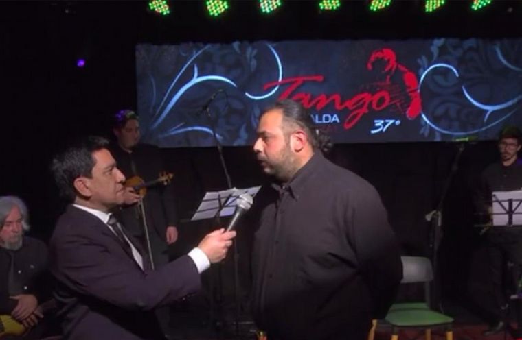 Primera velada del Festival de Tango, La Falda.