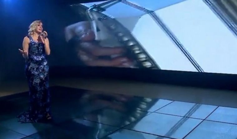 Hija de Rubén Juárez le rindió tributo a su padre con su voz