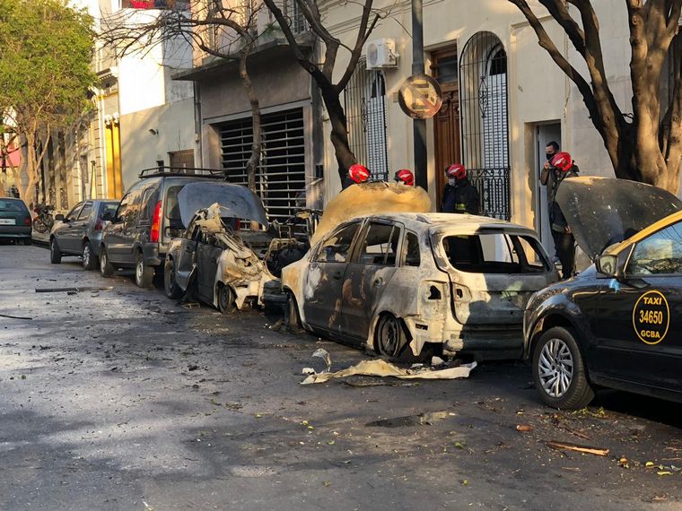 FOTO: Explosión en Villa Crespo 