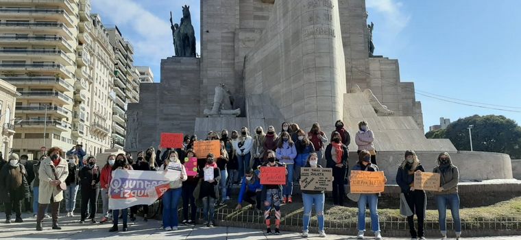 Marcha por el femicidio de Julieta Del Pino