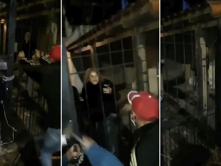 Tensión en Castelar por una toma en una vivienda.