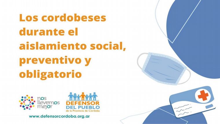 Instituto de Estadísticas del Defensor del Pueblo sobre la cuarentena en cordobeses