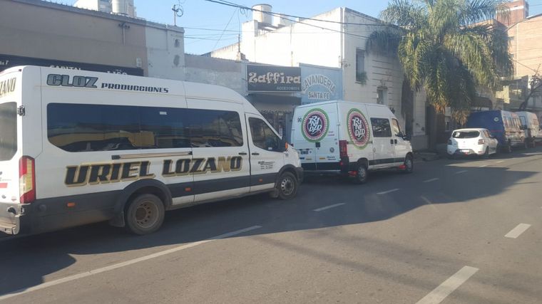 Músicos de Santa Fe marcharon para volver y afloró la grieta
