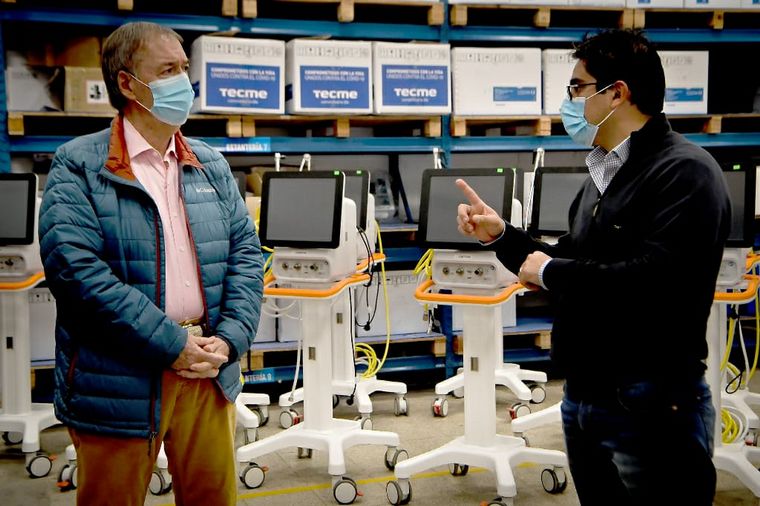 Córdoba incorporó 45 nuevos respiradores al sistema de salud