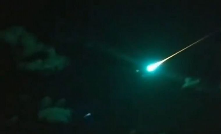 Una bola de fuego verde se vio en el cielo de Estados Unidos.
