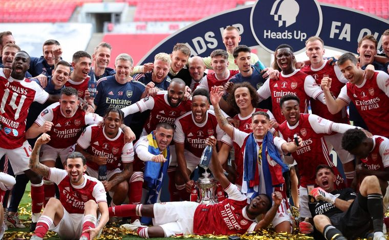 Arsenal se consagró campeón de FA Cup.