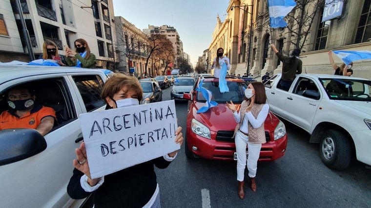 FOTO: Córdoba: marchan en rechazo al proyecto de reforma judicial